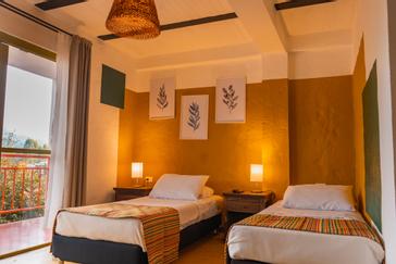 Viajero Hostels | Viajero Salento | Private room with two single beds at Viajero Hostels Salento.